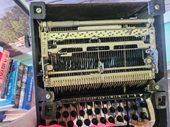 VTG 1936 Underwood Champion Portable Manual Typewriter W/Original Case USA Made