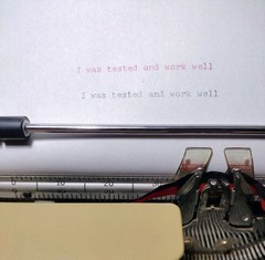 Smith Corona Typewriter Coronet 1960’s Electric Tan Color Tested Working