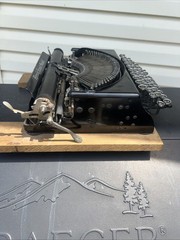 VTG 1920s Rare Remington Remie Scout Portable Typewriter Needs Cleaning, NICE