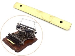 Spacebar for Hammond Typewriter Antique Part Vtg Yellow Multiplex No.2 No.12