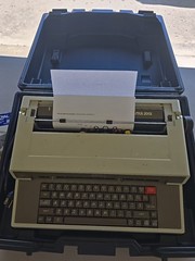 Royal Electric Typewriter Alpha 2001, Plus Case Made in West Germany Xtra Ink