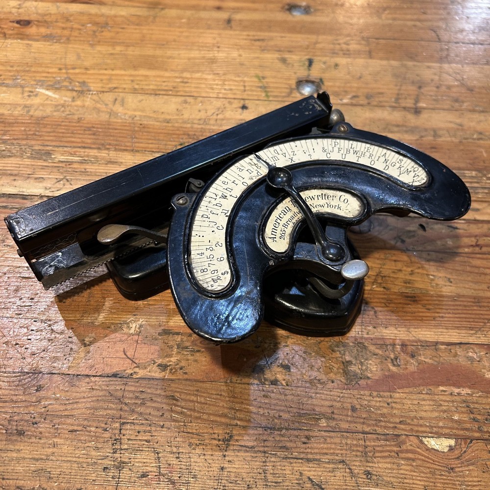 American Index Typewriter Model 2 – 1893 – Vintage Typewriter