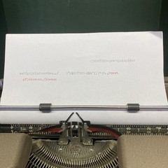 Vtg Smith Corona Green Keys Sterling Typewriter Manual Portable w/Case READ