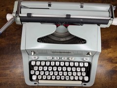 Custom Index Card Holder for Hermes 3000 Portable Typewriters