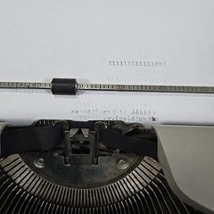 Vtg 1960’s Royal Futura 800 Manual Two Tone Gray Typewriter w/ Case, Key& Manual