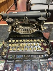 Antique 1917 Corona Folding Typewriter Without Travel Case