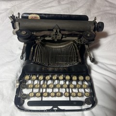 Patented 1917 Corona No. 3 Small FOLDING Portable Typewriter Original Condition