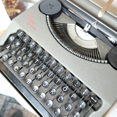 Antique 1939 Hermes Baby Empire Portable Field Typewriter Museum Grade Working