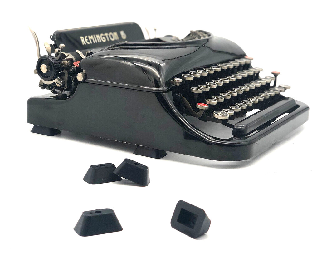 Professional Rubber Feet for Remington Streamline No 5 Portable Typewriter