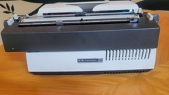 Vtg Adler Satellite 2001 Electric Typewriter Heavy Duty Germany W/ Cover WORKS