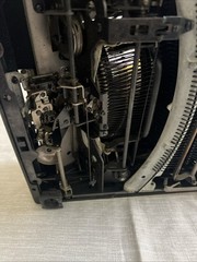 1937 Corona standard typewriter standard Glossy black Flat Top Beautiful