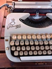 Princess 300 1970’s light blue typewriter in good condition