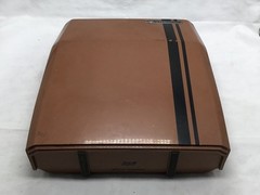 Smith-Corona Super-G Designed by Ghia 1970’s Portable Typewriter Brown – TESTED