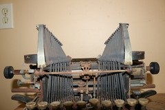 Rare Antique Oliver No. 3 Standard Visible Batwing Typewriter Serial No. 117601