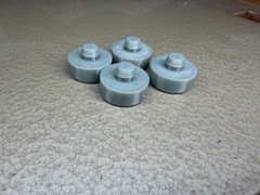 Replacement Case Foot Mounts (Set of 4) for Triumph Portable Typewriters