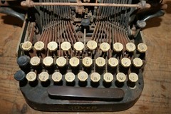 Rare Antique Oliver No. 3 Standard Visible Batwing Typewriter Serial No. 117601