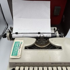 Remington Rand Mark II Typewriter Holland Made -West Germany Case