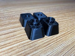 Foot Mounts (Set of 4 Feet) for 1930ish Underwood 4 Bank Typewriters