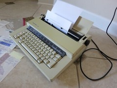 Silver Reed Electric Typewriter 85EP Portable BOUGHT NEW 1987