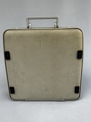 Hermes Rocket Cursive Script Typewriter with Hardshell Carrying Case 1980
