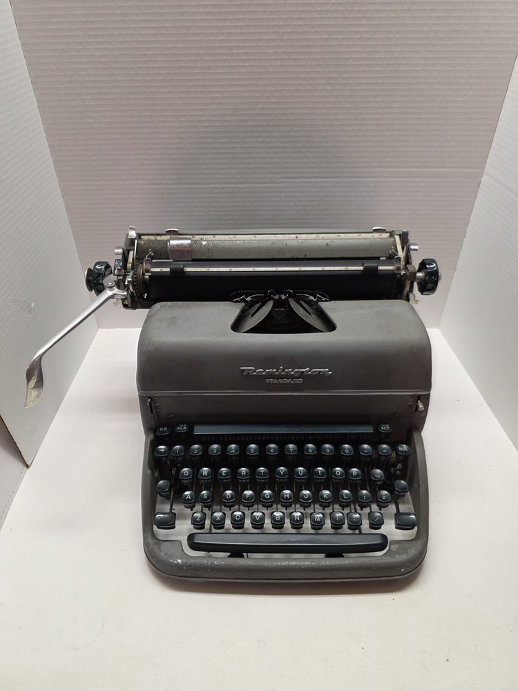 Vintage Remington Rand Standard 1955 Typewriter