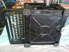 1920’s Royal Model 10 Ribbon Typewriter #X-1404436 Beveled Glass gone PARTS ONLY