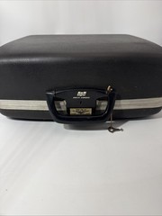 Smith Corona Classic 12 Script Font Portable Typewriter 1966 USA W/ Case Blue🔥