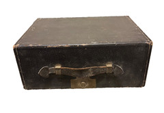 Underwood Vintage Manual Portable Steel Typewriter Black w/ Case. Circa 1920’s